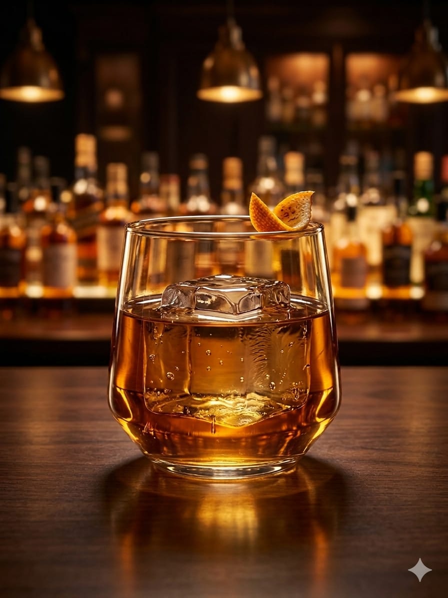 Golden Whiskey Glasses 270 ml – Set of 6 Pcs  - image 2