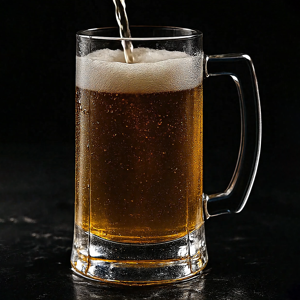 Beer Mug Set of 6, 400 ml Each - image 1