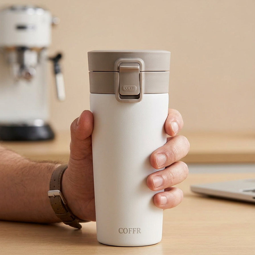 380 ml 304 Food Grade Stainless Steel Travel Mug - image 4
