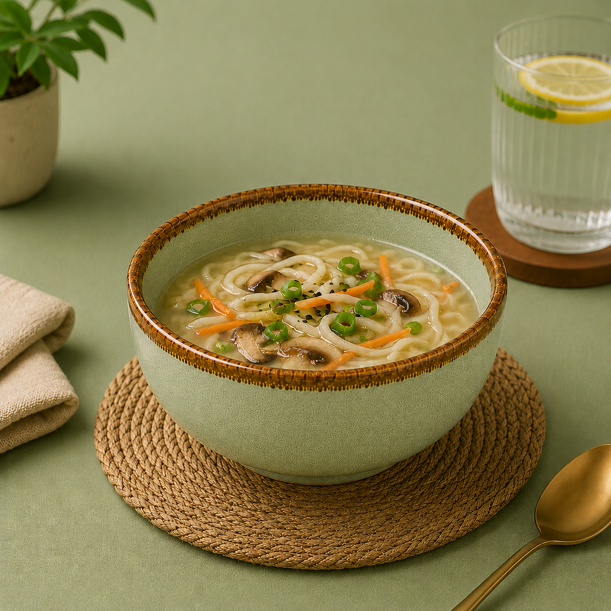 nestcase Ceramic Serving Bowls Set of 2 – Sage Green - image 4
