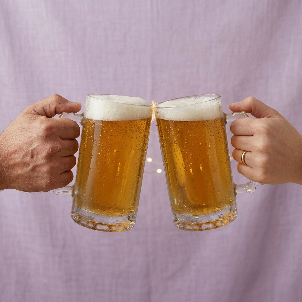 nestcase 380 ml Beer Mug Set of 2 - image 3
