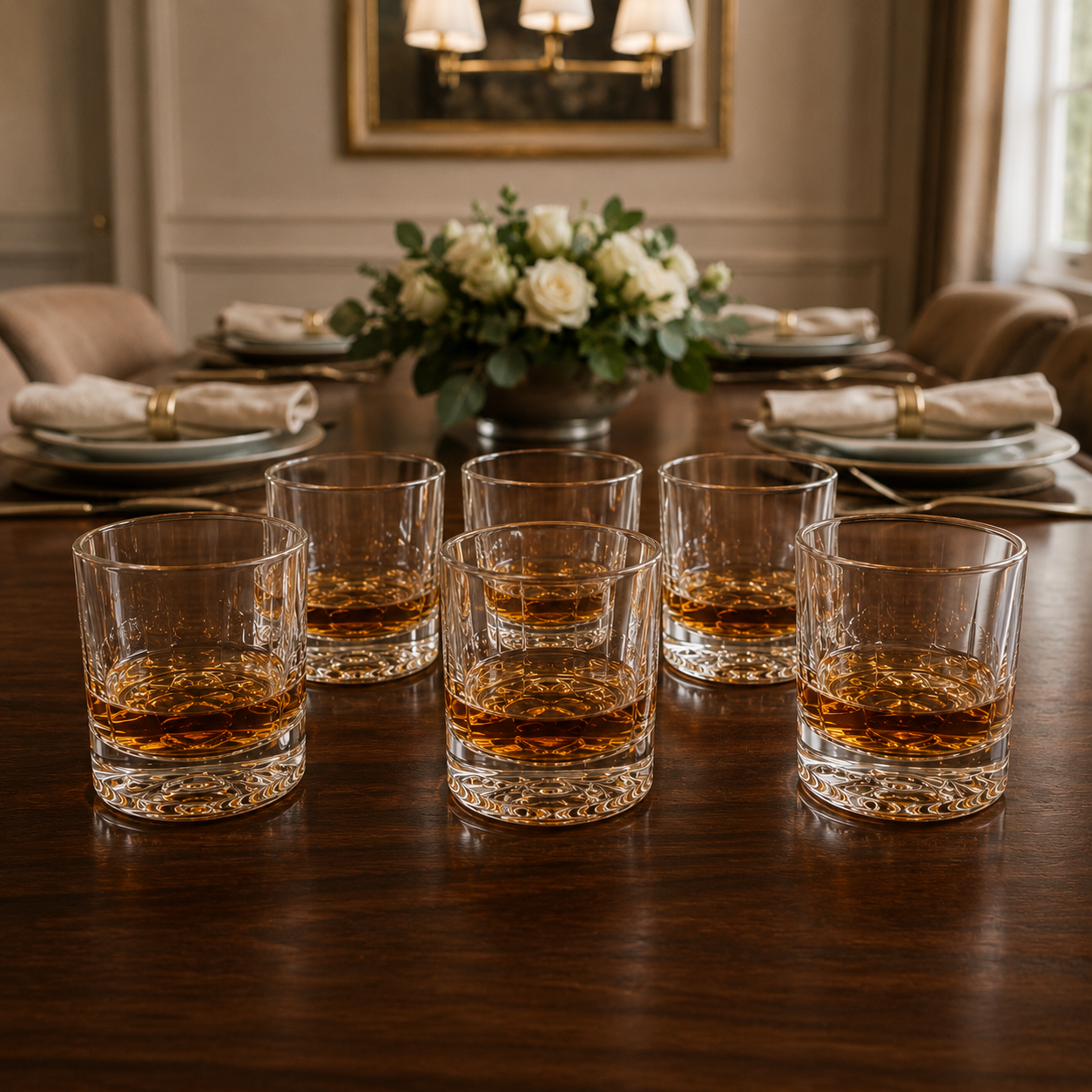 nestcase 310 ml Lion Base Whiskey Glass Set of 6  - image 2