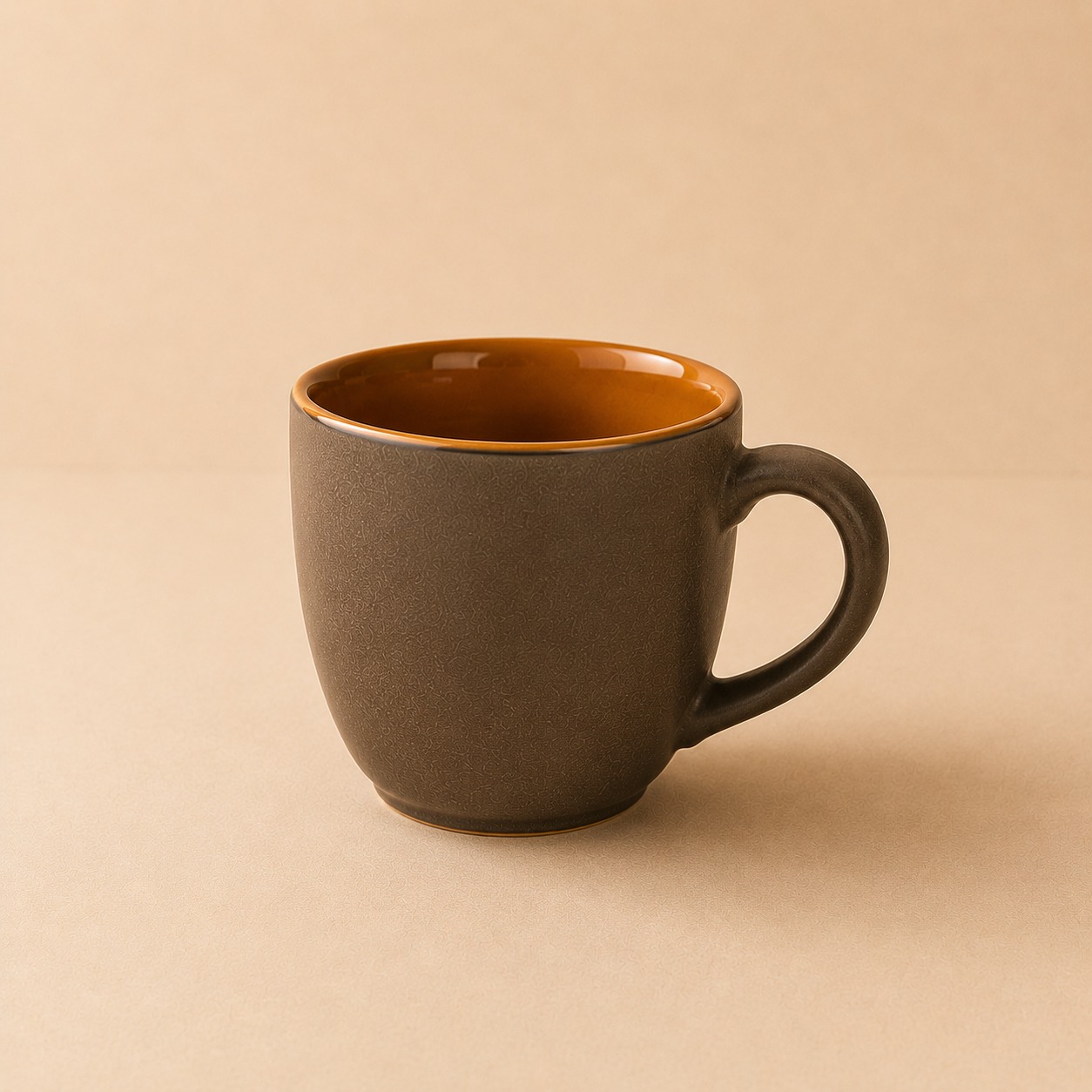 Brown - Set of 6 Ceramic Tea & Coffee Mugs  - image 2