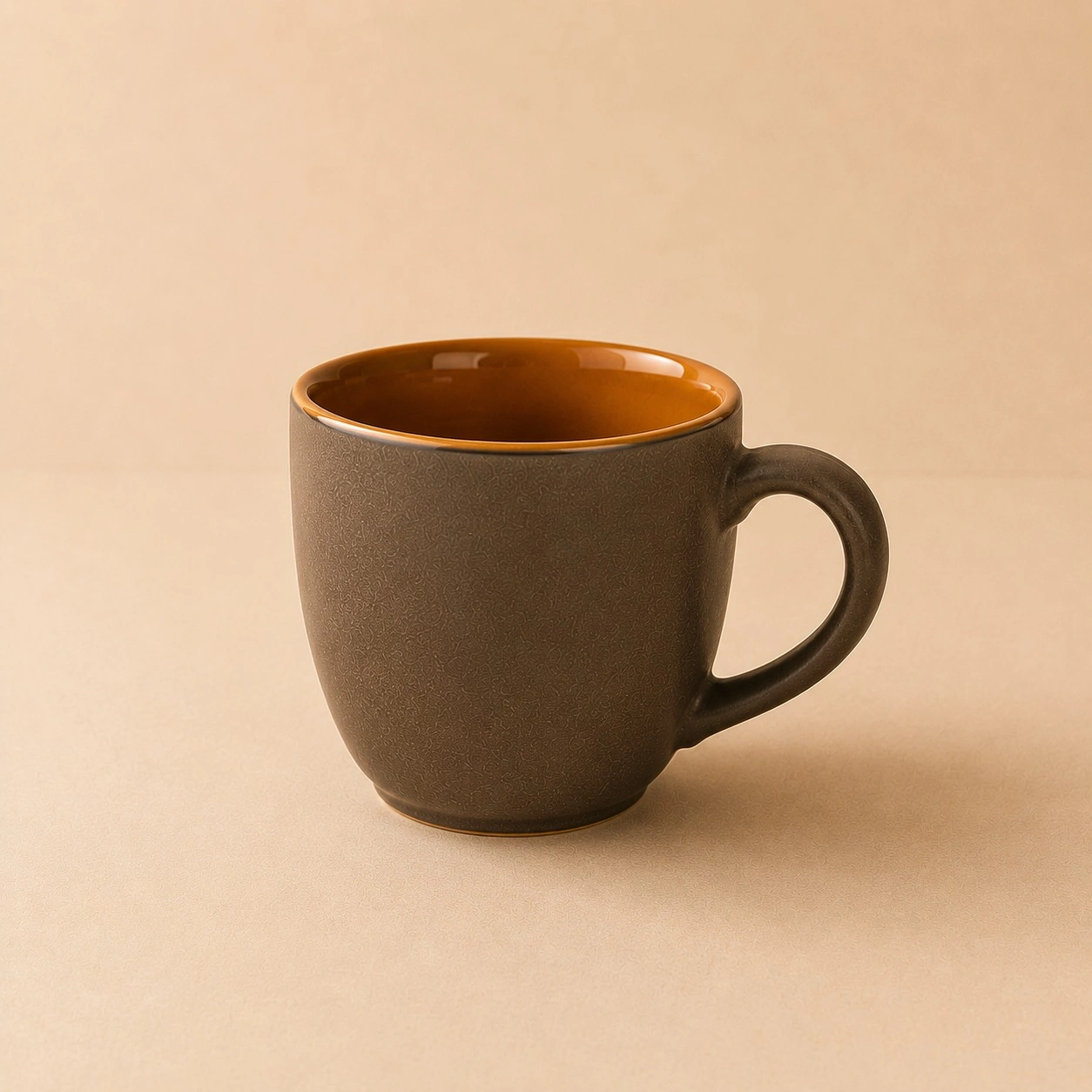 nestcase Ceramic Tea & Coffee Mugs Set of 6 – Brown - image 4