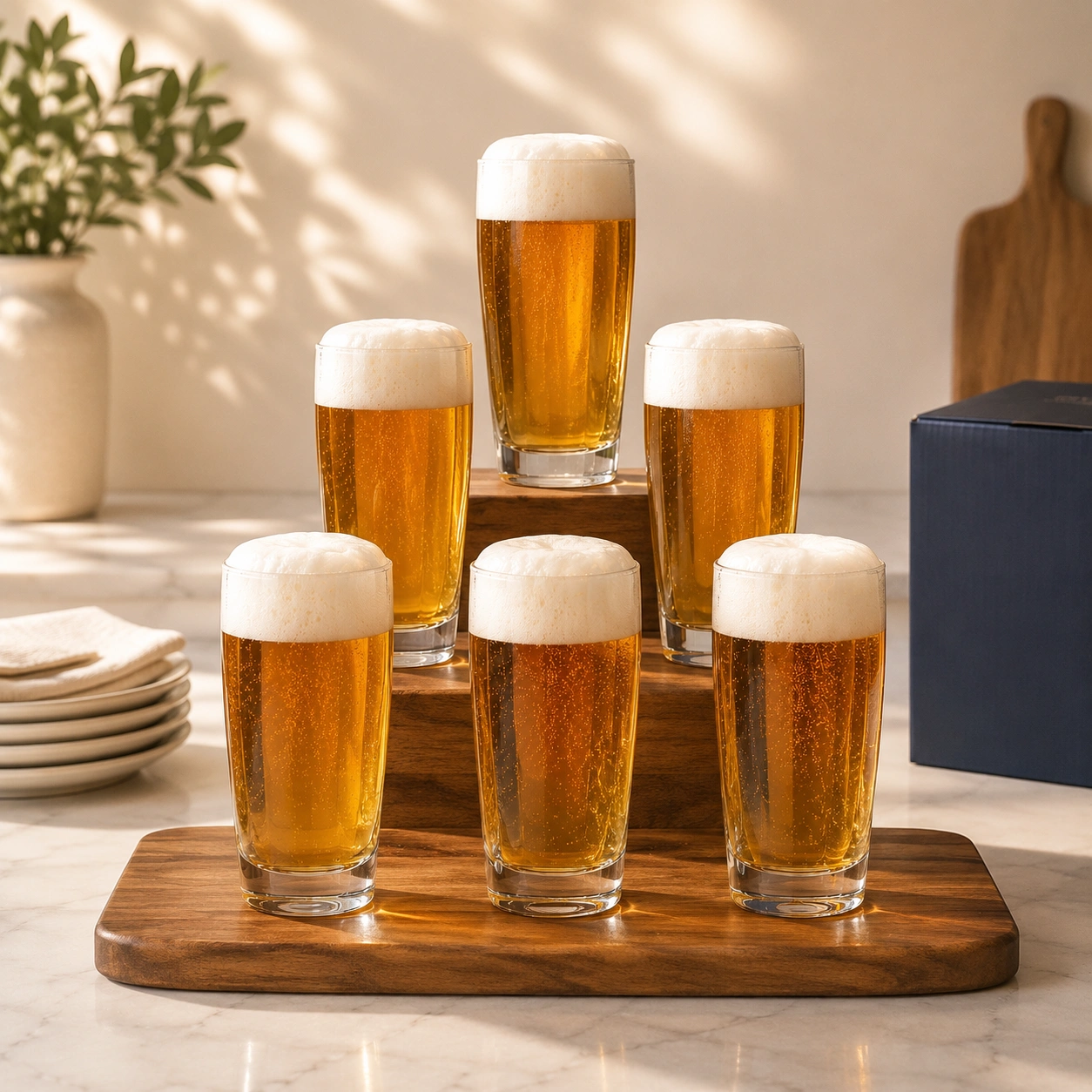 nestcase 360 ml Beer Glass Set of 6 - image 2