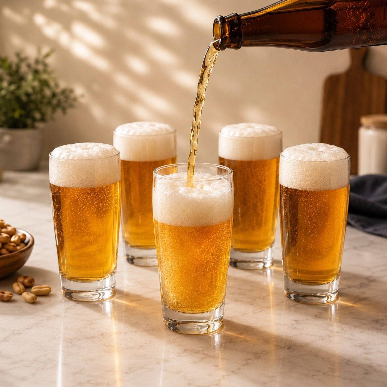 nestcase 360 ml Beer Glass Set of 6 - image 3