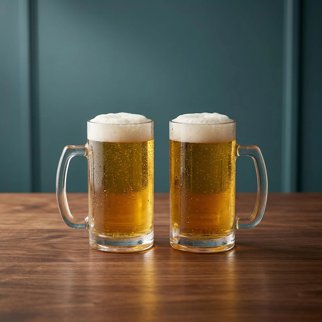 nestcase 380 ml Beer Mug Set of 2 - image 1