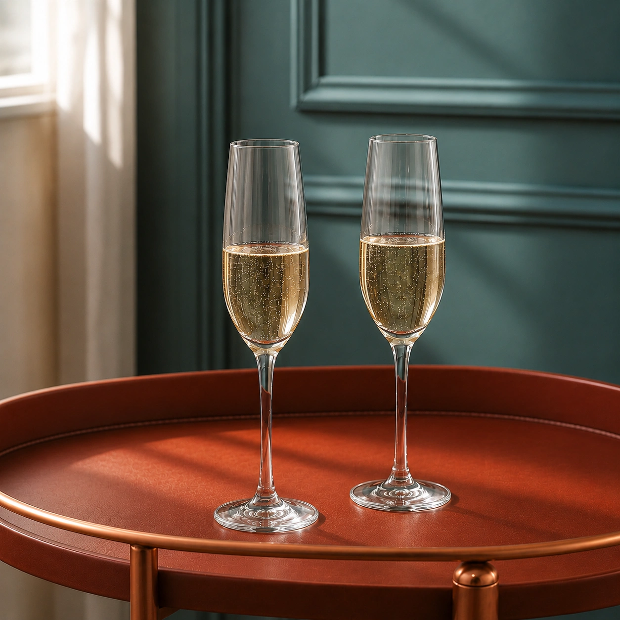 nestcase 250 ml Champagne Glass Set of 6  - image 2
