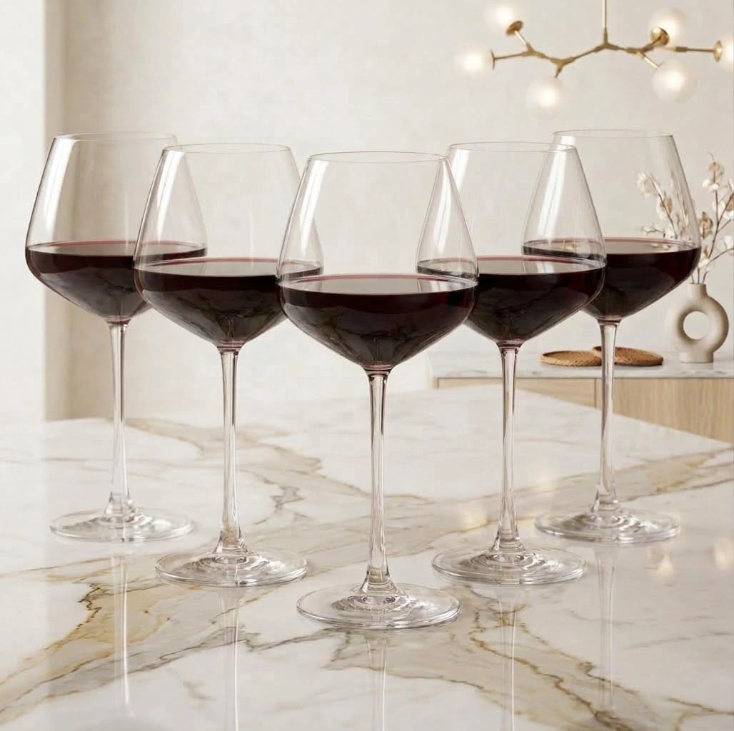 nestcase 455 ml Red Wine Glass Set of 6  - image 5