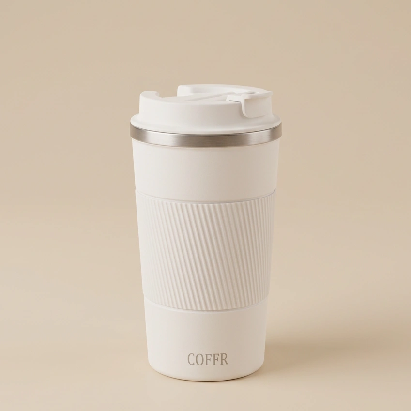 nestcase Non-Slip Protective Cover for 510 ml Travel Cup – White - image 1