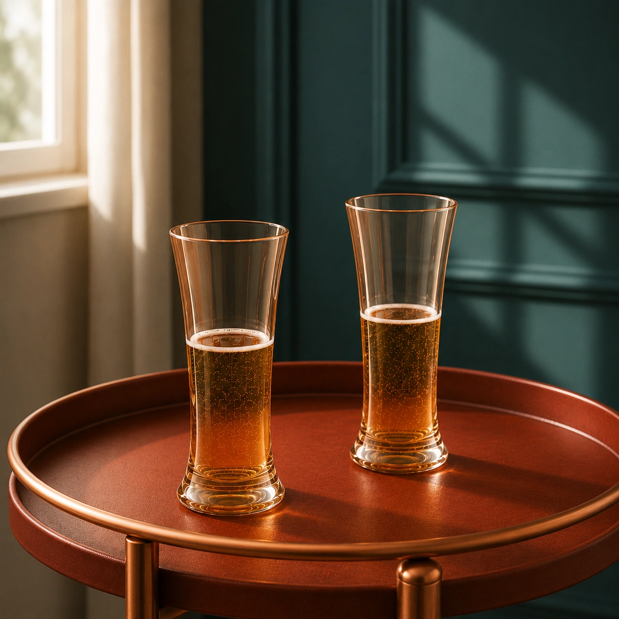 nestcase Golden Tall Cocktail Glass Set of 6 (300 ml) - image 3