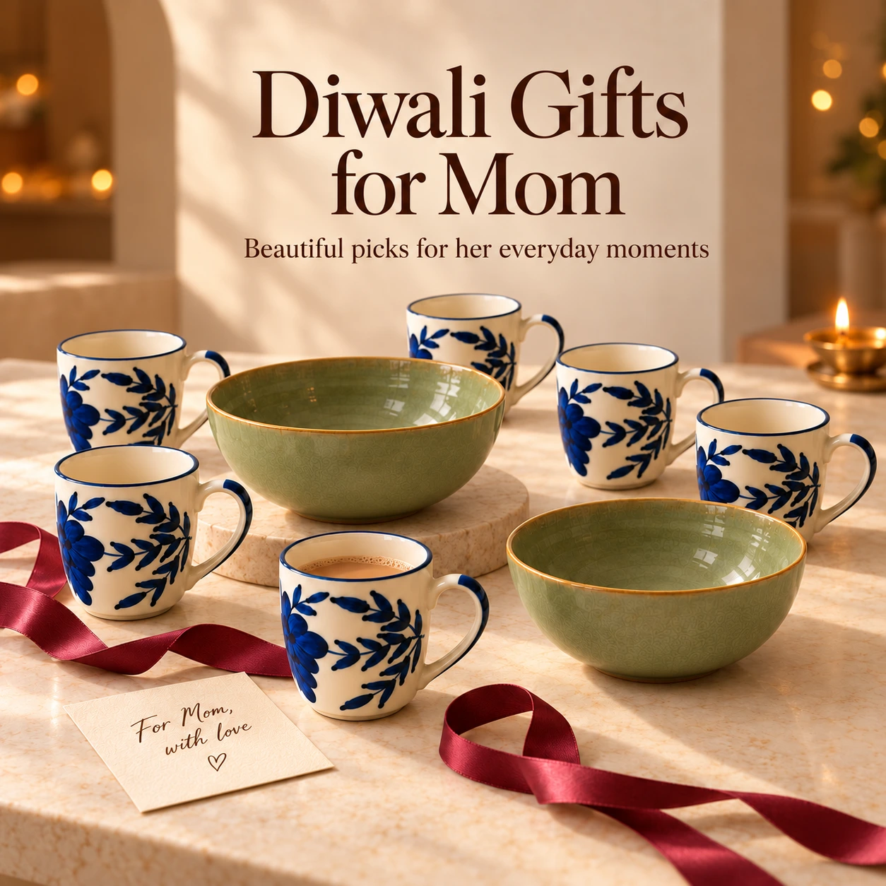 Diwali Gifts for Mom: Beautiful Picks for Her Everyday Moments