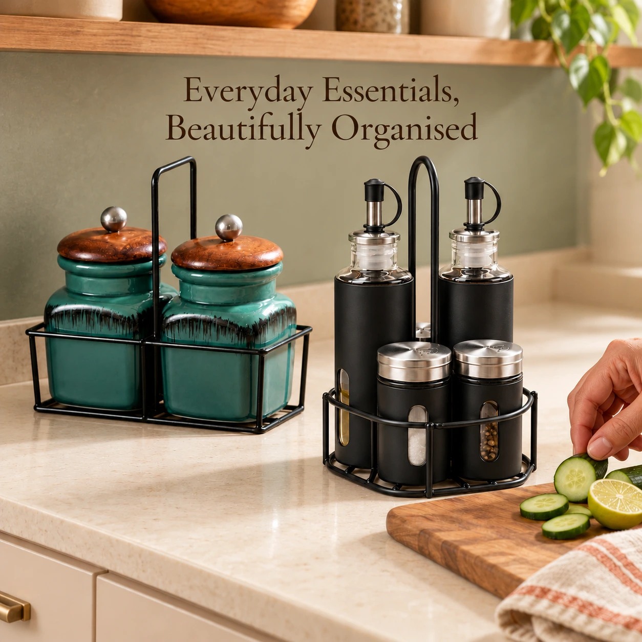 Kitchen Storage Essentials: How to Choose Ceramic Jars and Oil & Vinegar Dispensers